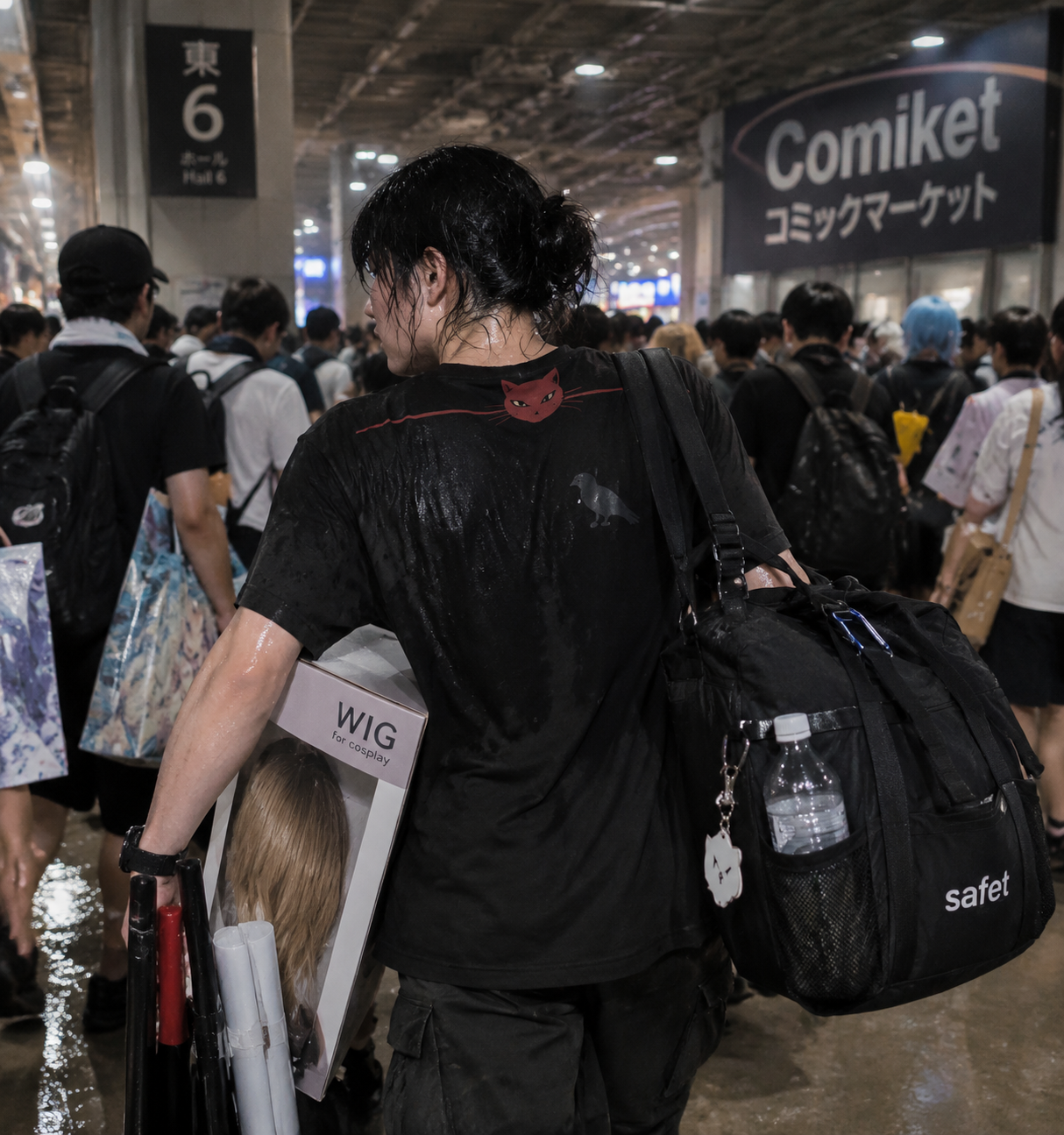 Matte Black Screen-Printed Tees Are Real Cosplay Con Gear